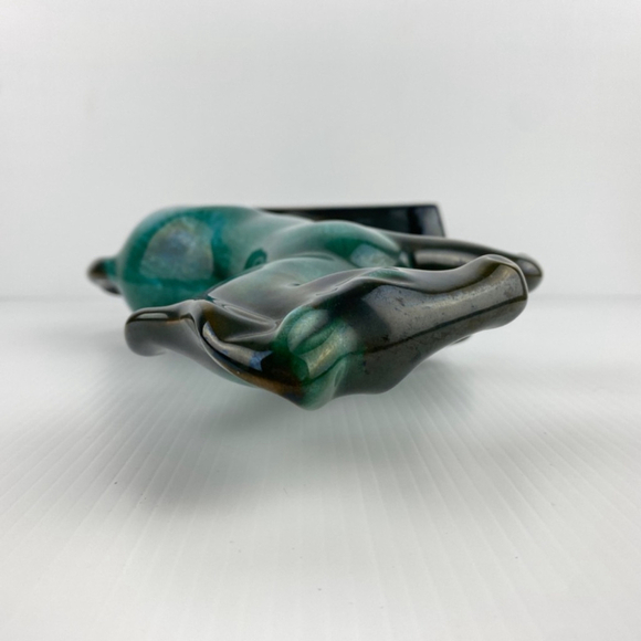 Blue Mountain Horse Medium 12 X 8 inch Vintage Glazed Pottery Figurine Stallion - Picture 5 of 8